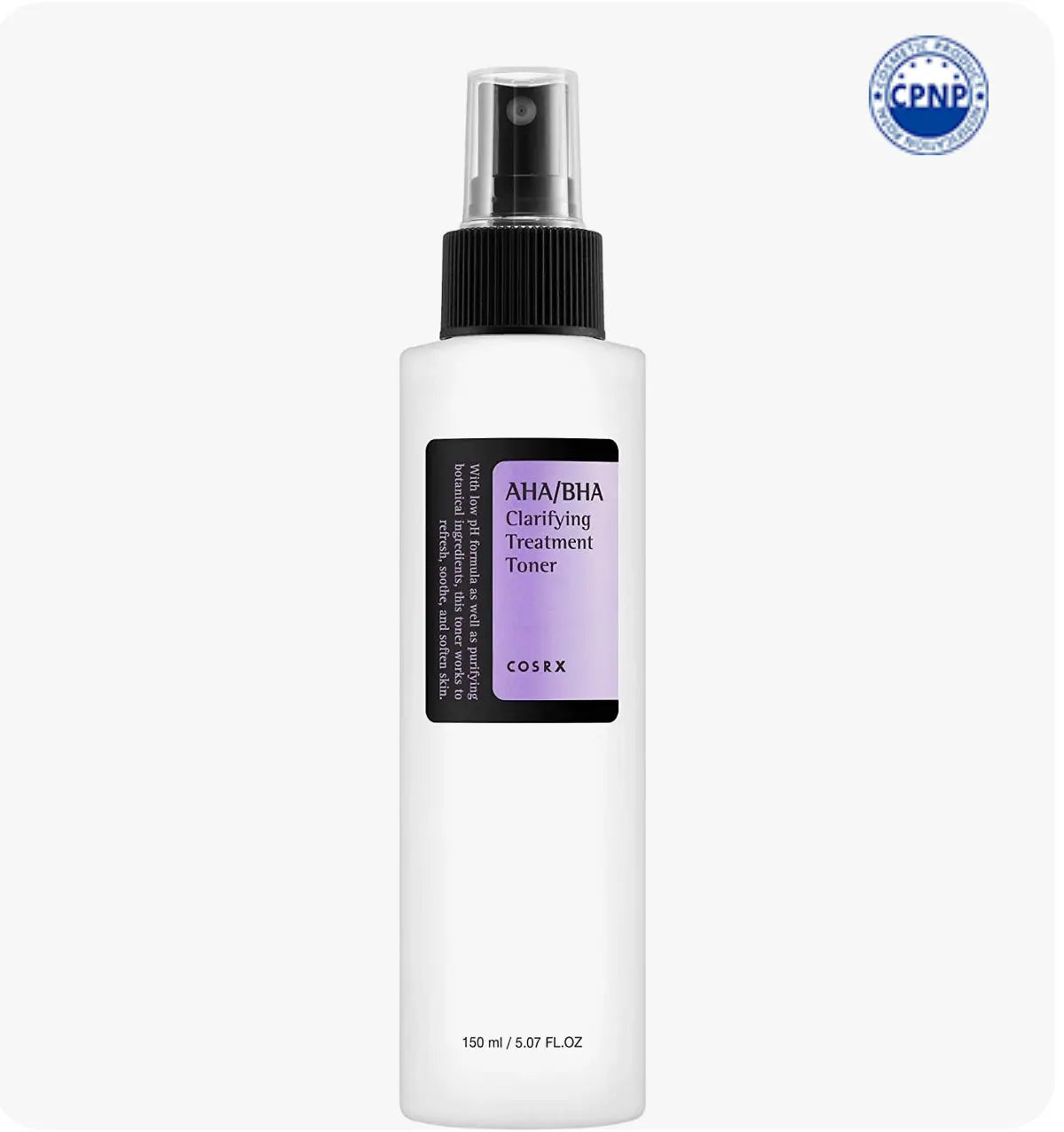 COSRX – Toner Exfoliant Clarifiant AHA/BHA (150 ml) SARASKIN & BEAUTY
