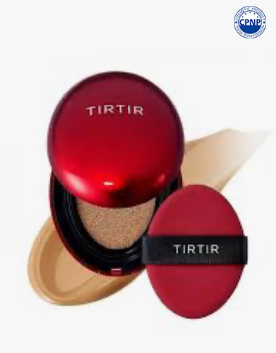 TirTir – Cushion Teint Parfait Red SPF40 PA++ – Teinte 30N Rich Honey (18 g) SARASKIN & BEAUTY