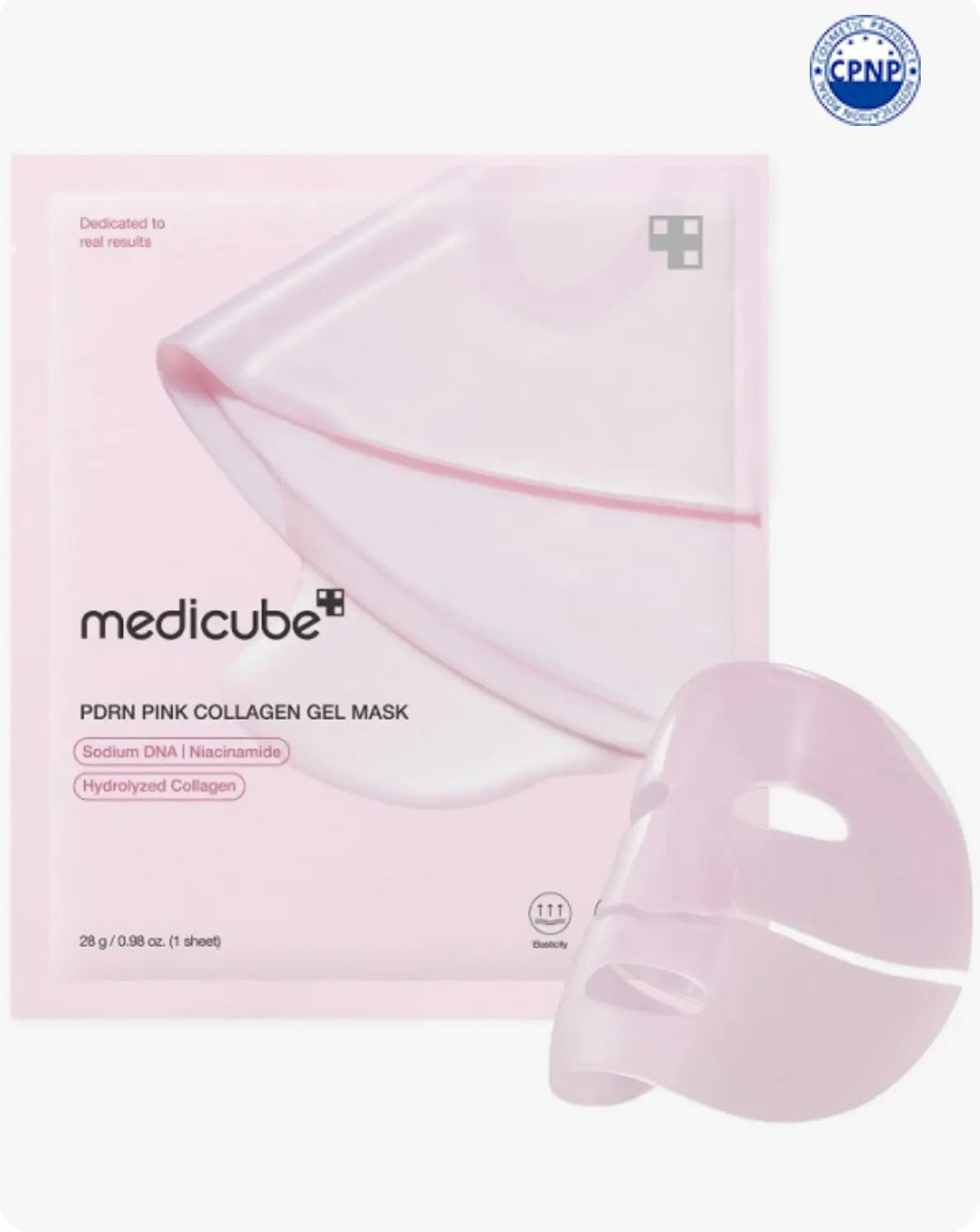 Medicube – Masque Gel Collagène Rose PDRN (28 g) SARASKIN & BEAUTY