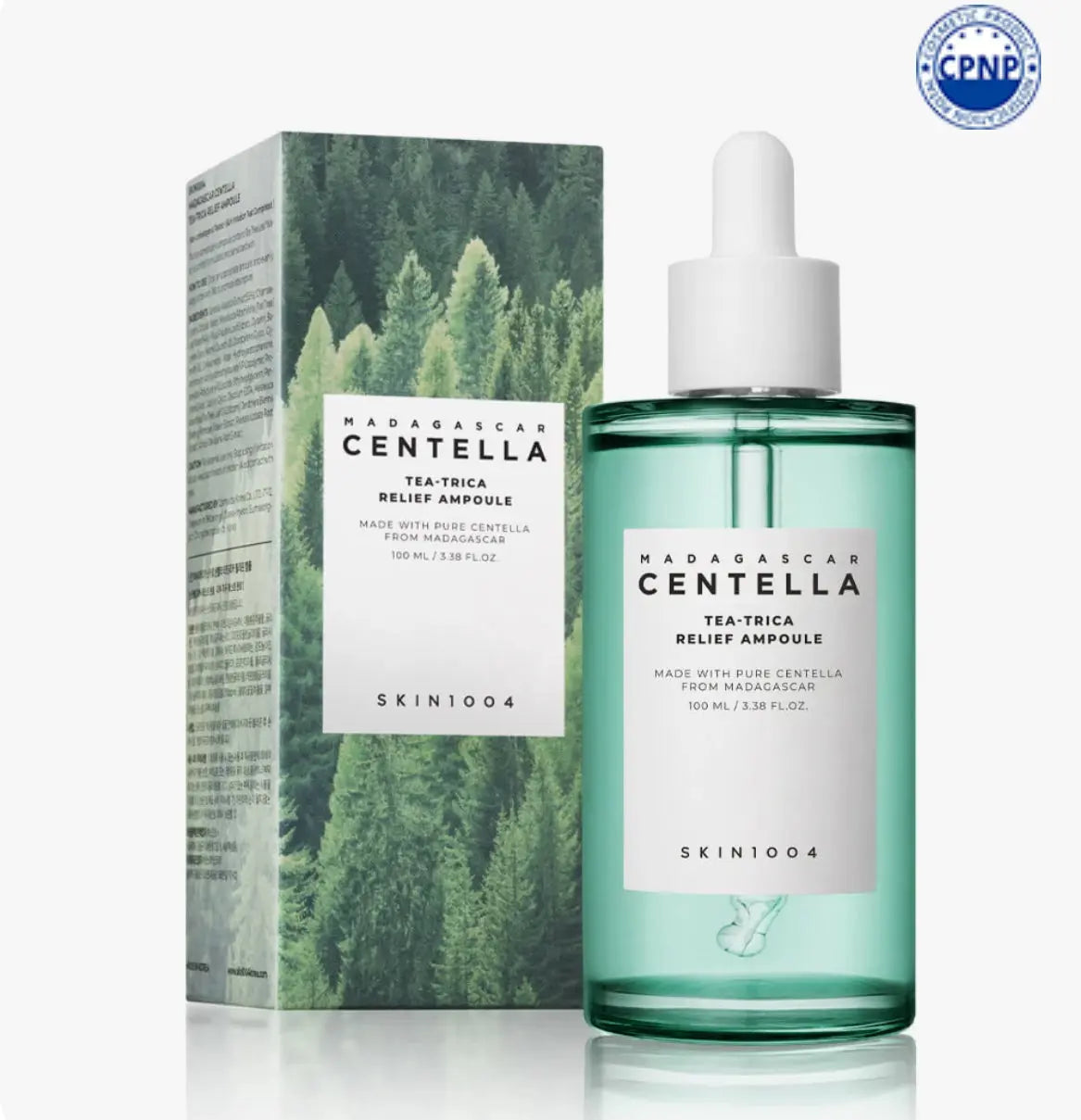 SKIN1004 – Ampoule Apaisante Tea-Trica à la Centella de Madagascar (100 ml) SARASKIN & BEAUTY