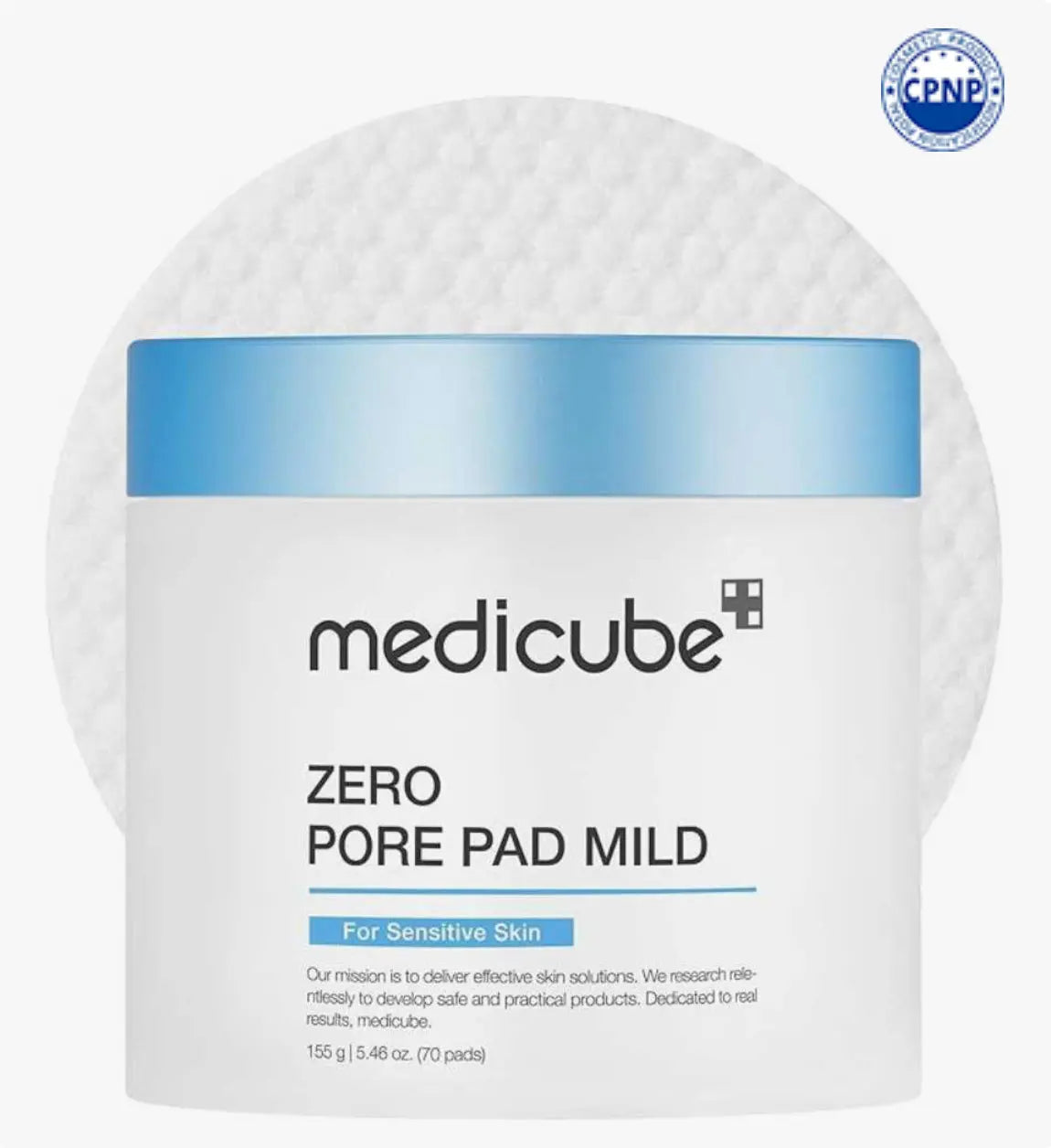 Medicube – Disques Exfoliants Doux Zero Pore (155 g) SARASKIN & BEAUTY