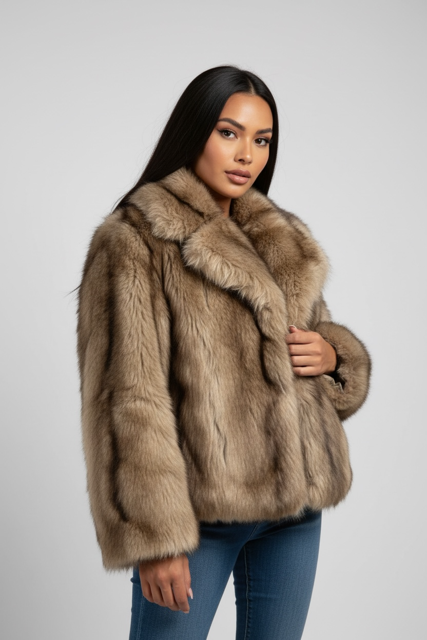 Fourrure épaisse douce