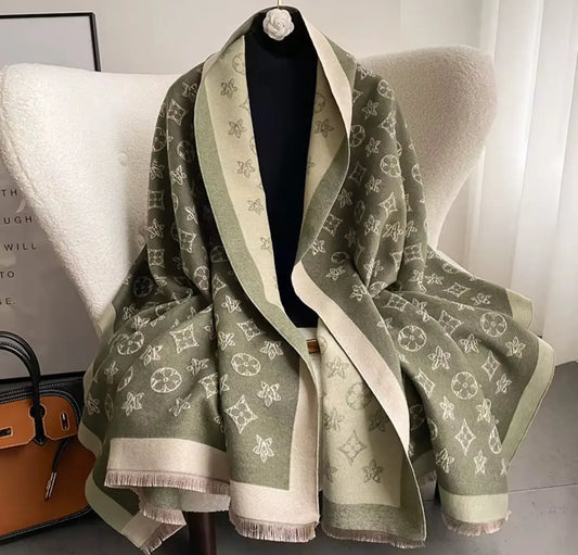 Écharpe motifs SARASKIN & BEAUTY