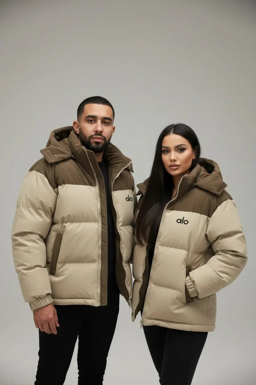 Doudoune Bi-matière SARASKIN & BEAUTY