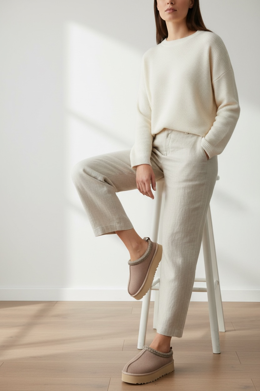 Chaussons plate-forme UG