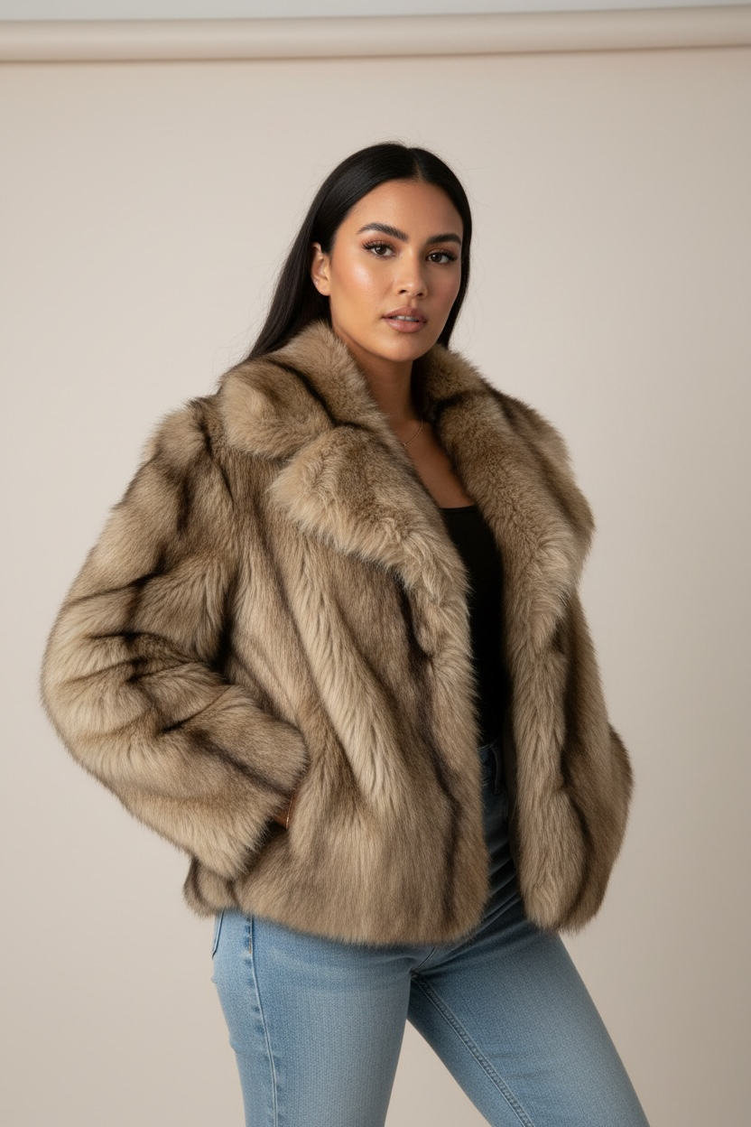 Fourrure épaisse douce