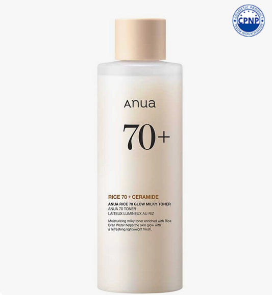 Anua – Rice 70 Glow Milky Toner Mini, 40ml